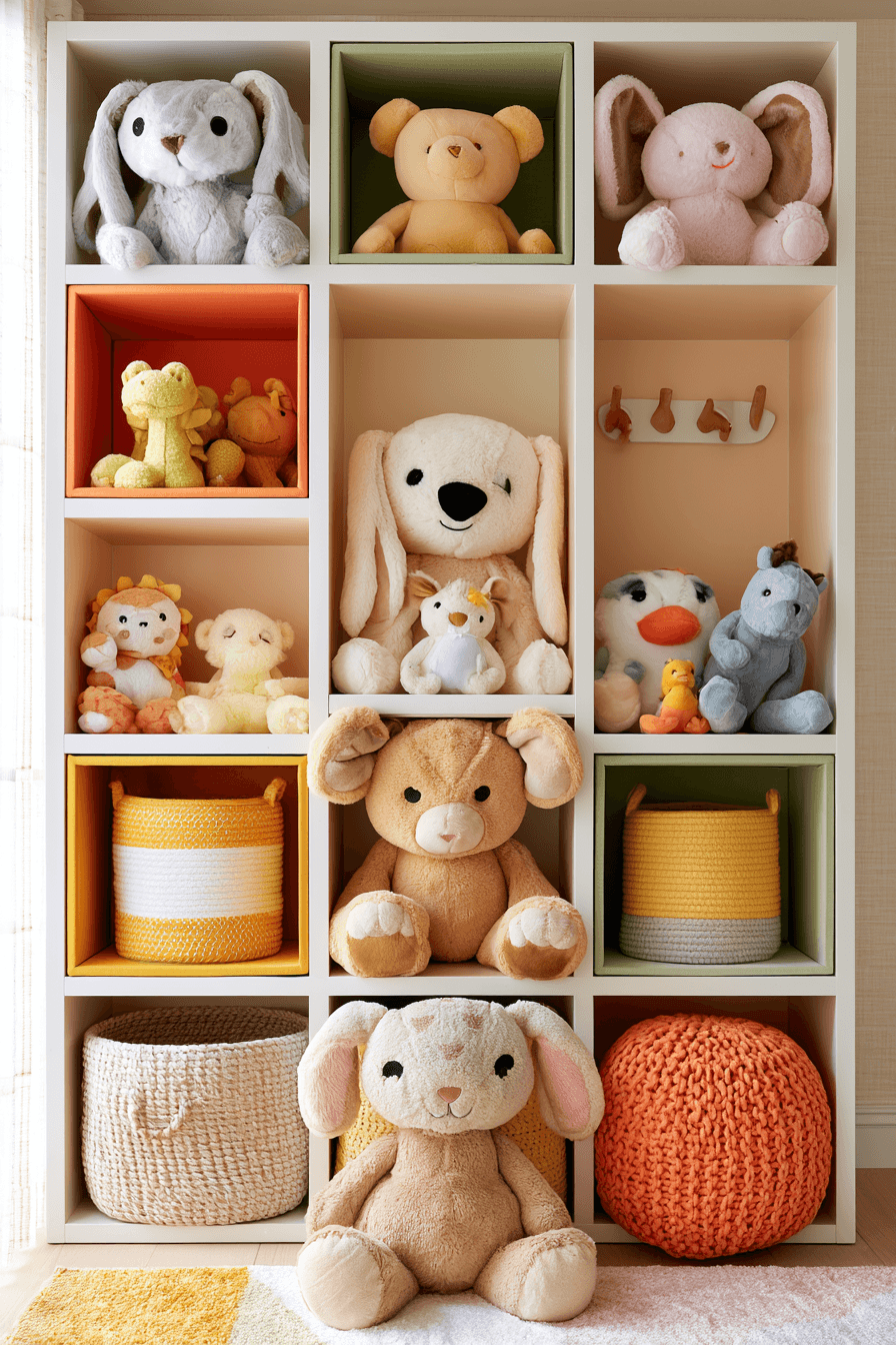 27 Beautiful Plush Toy Storage Ideas for a Cute Organized Room