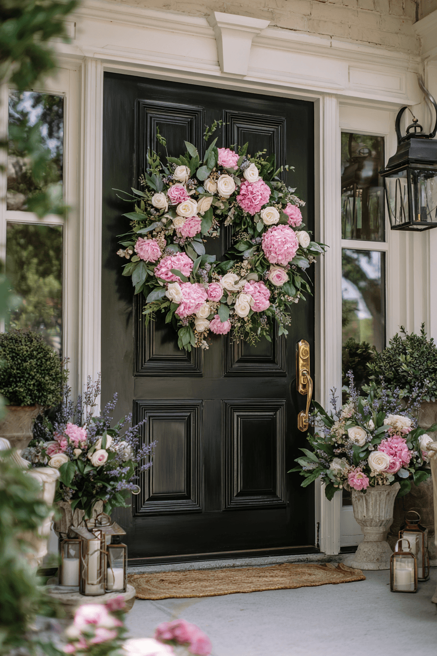 27 Colorful Summer Wreaths For Front Door
