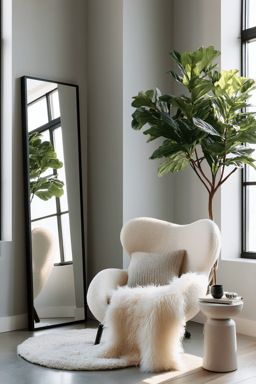 27 Gorgeous Corner Mirror Decor Ideas for a Polished Home