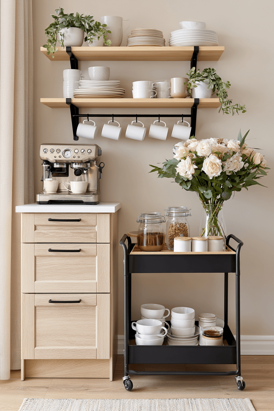 27 Cozy Kitchen Coffee Station Ideas for Happy Mornings