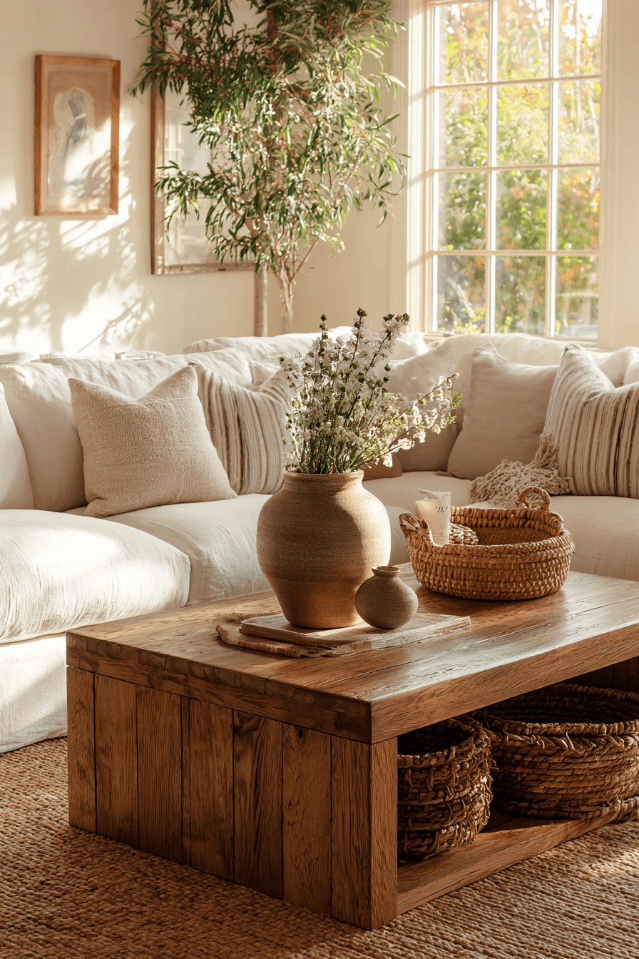 27 Cozy Living Room Table Ideas