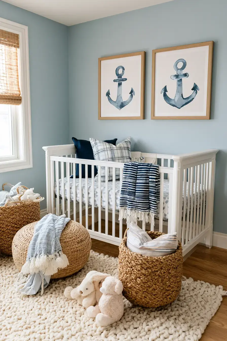 27 Adorable Nautical Nursery Ideas For A Tiny Sailor Theme