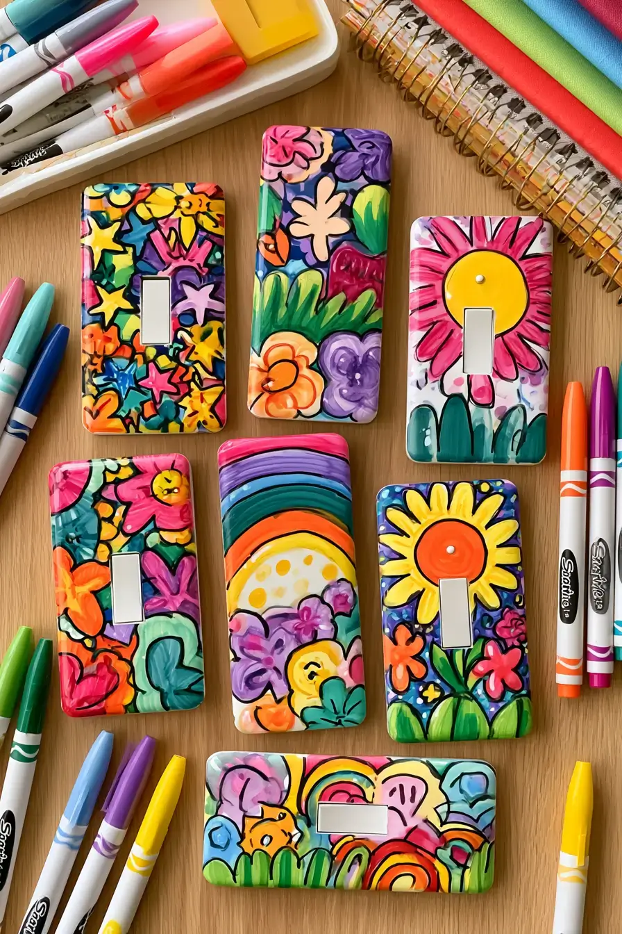 27 Unique DIY Light Switch Cover Ideas For A Personalized Room Look