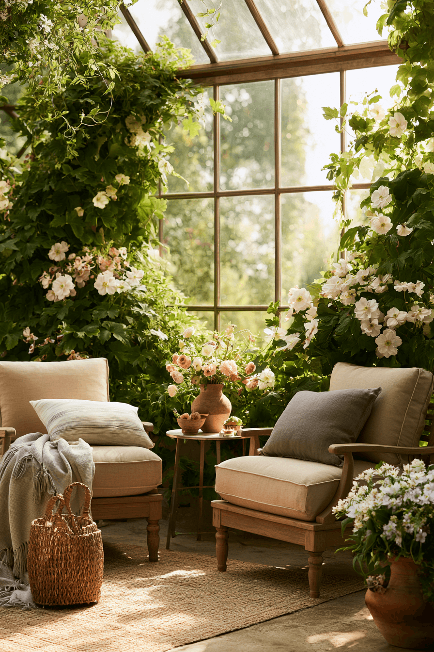 27 Gorgeous Glass House Garden Ideas for a Nature Inspired Home