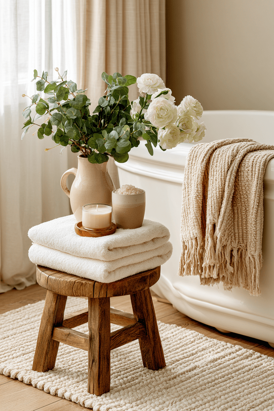 27 Stylish Bath Tub Decor Ideas for a Peaceful Home