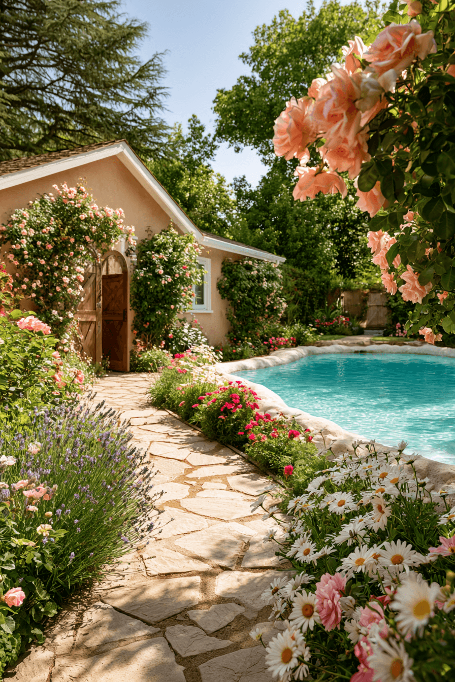 27 Cozy Natural Swimming Pool Designs for a Relaxing Garden Escape