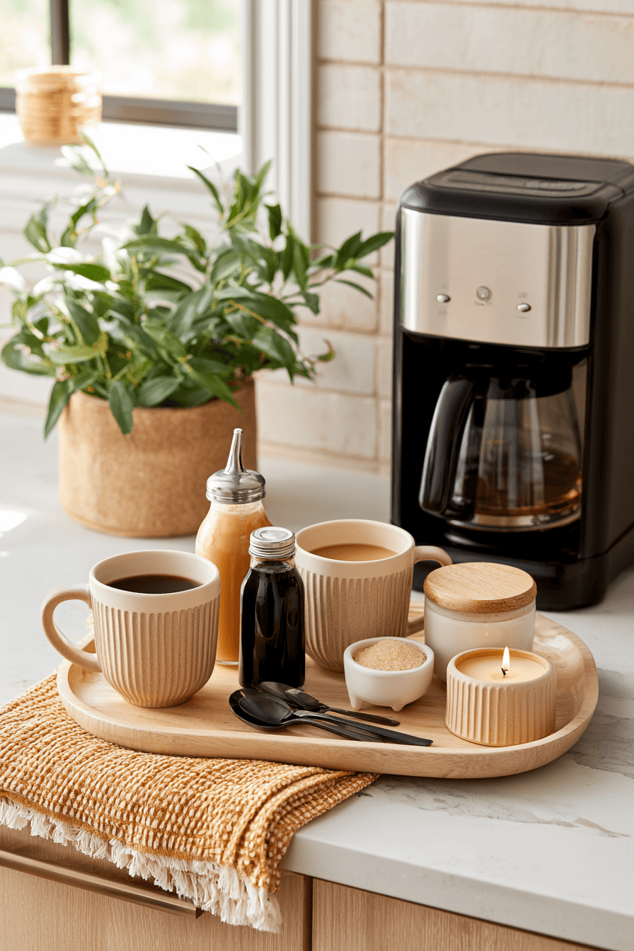 27 Cozy Kitchen Coffee Station Ideas for Happy Mornings