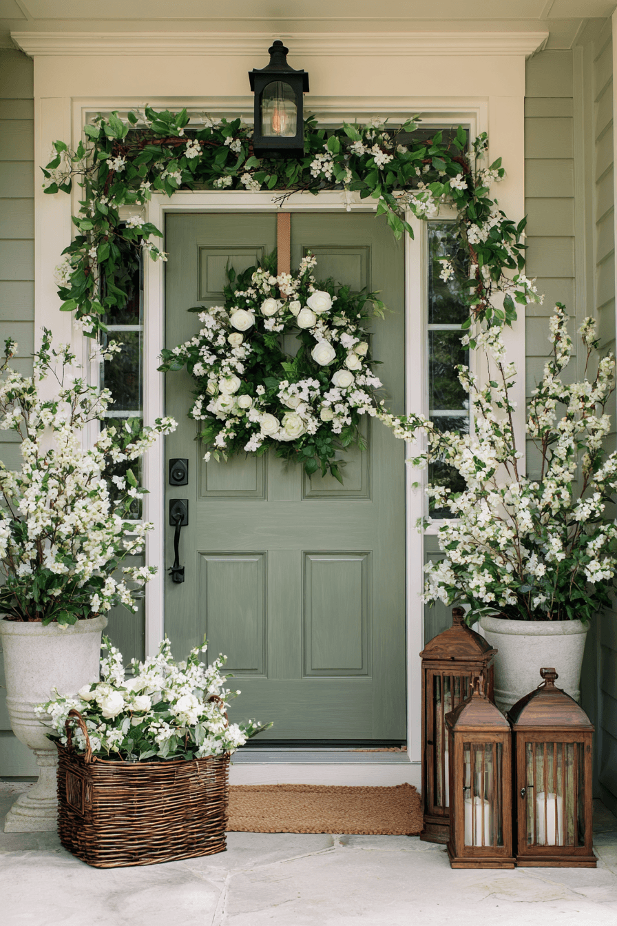 27 Colorful Summer Wreaths For Front Door