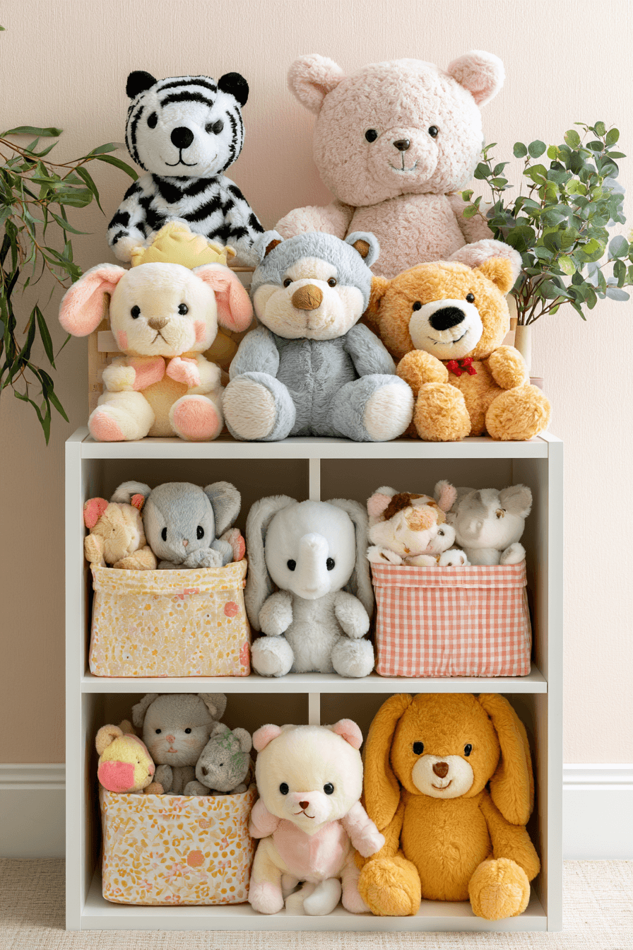 27 Beautiful Plush Toy Storage Ideas for a Cute Organized Room
