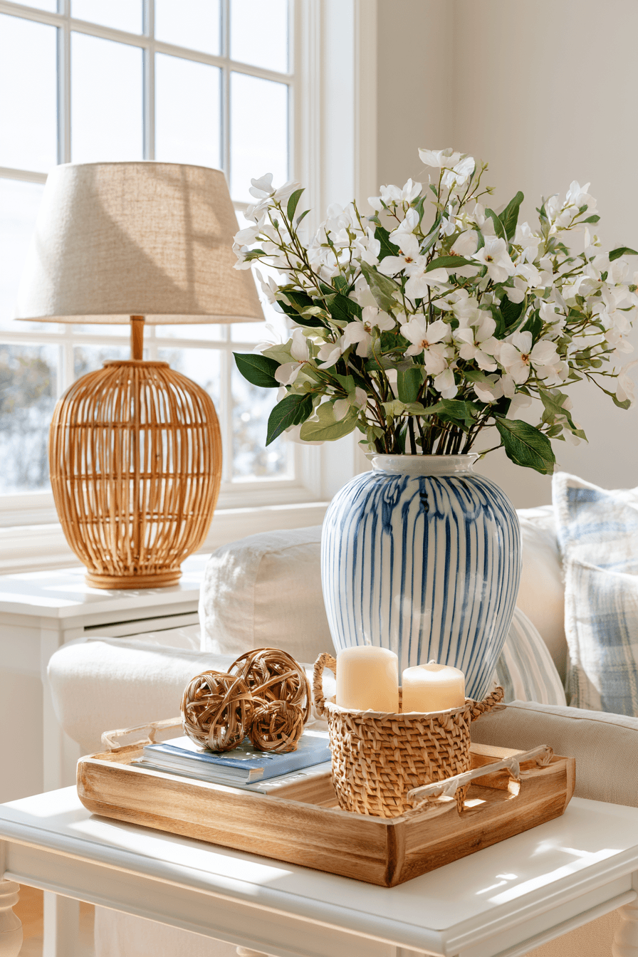 27 Cozy Console Table Decorating Behind Couch Looks