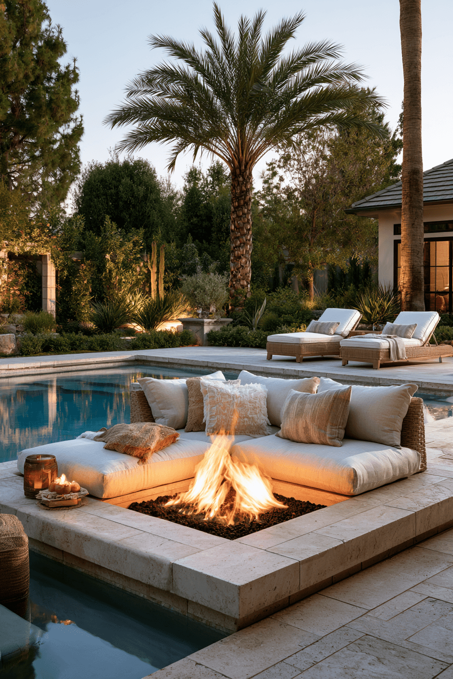 27 Stunning Sunken Fire Pit Ideas for Outdoor Living