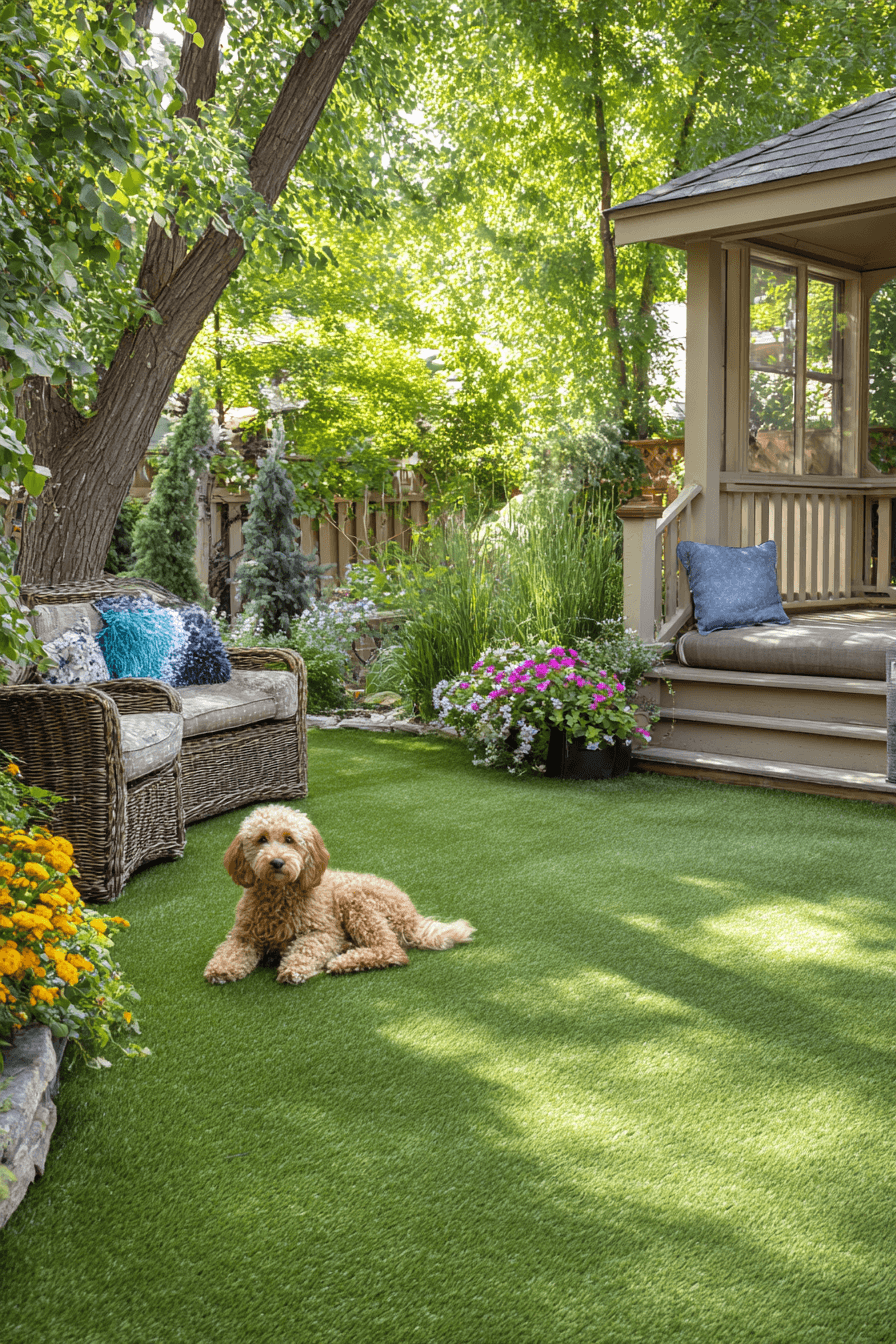 27 Backyard Pet Friendly Yard Ideas