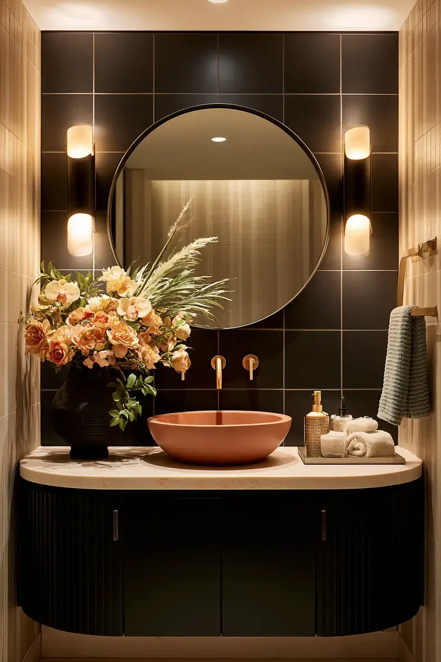27 Stylish Small Powder Room Ideas For A Beautiful Guest Bath