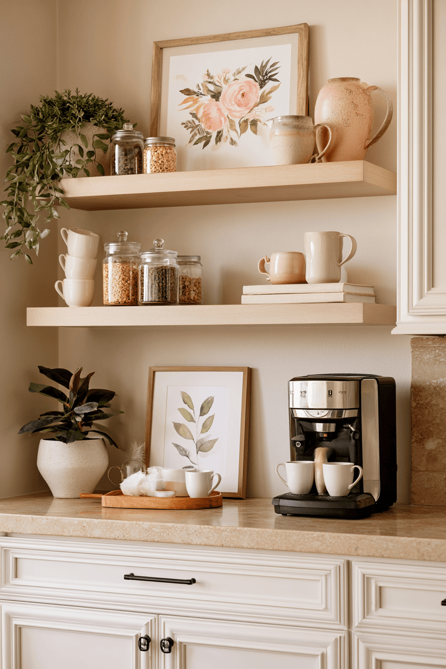 27 Cozy Kitchen Coffee Station Ideas for Happy Mornings