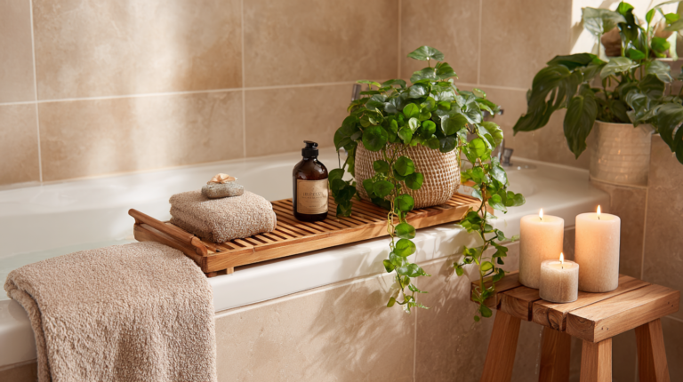 27 Cozy Bathroom Plant Decor Ideas