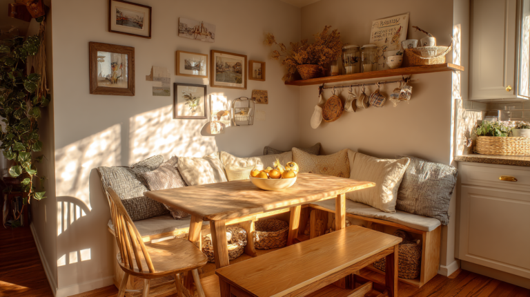 27 Small Corner Breakfast Nook Ideas