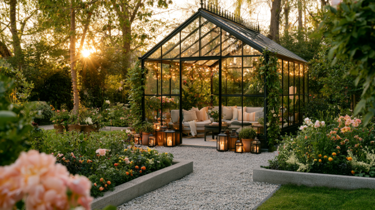 27 Gorgeous Glass House Garden Ideas for a Nature Inspired Home