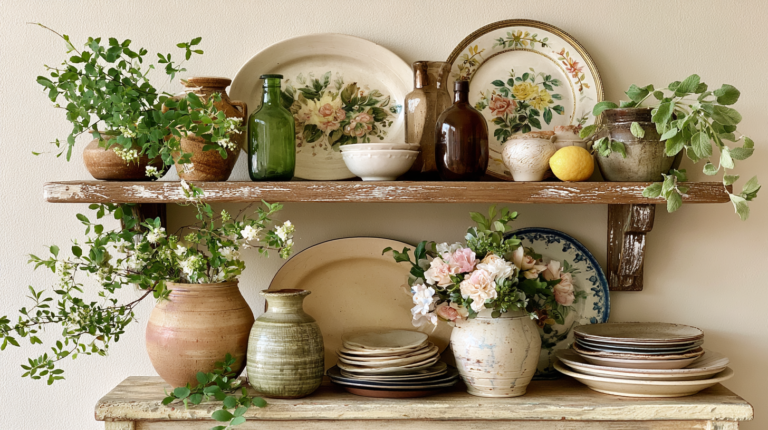 27 Cozy Kitchen Shelf Decor Ideas For A Warm Homey Look