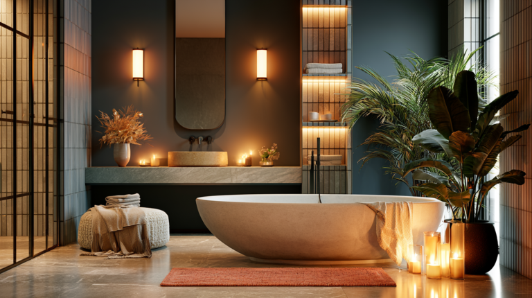 27 Luxe Moody Bathroom Ideas For A Polished Spa Inspired Space