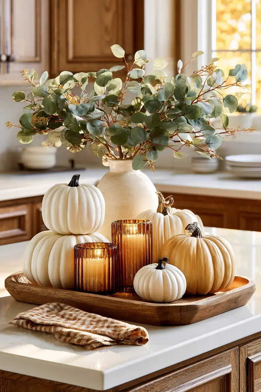 27 Fall Kitchen Island Decor Ideas For Cozy Seasonal Style