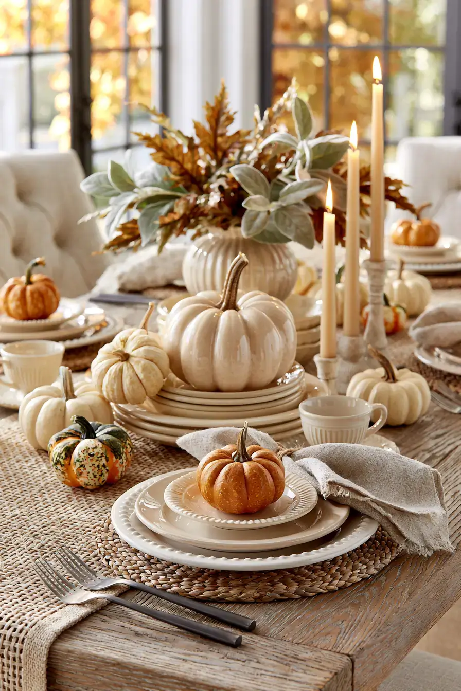 27 Fall Dining Table Decor Ideas For Cozy Seasonal Gatherings