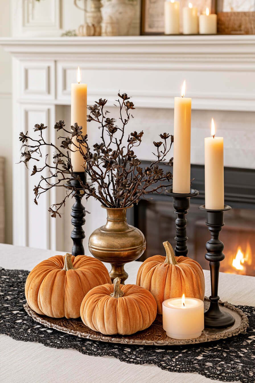 27 Enchanting Vintage Halloween Decorating Ideas