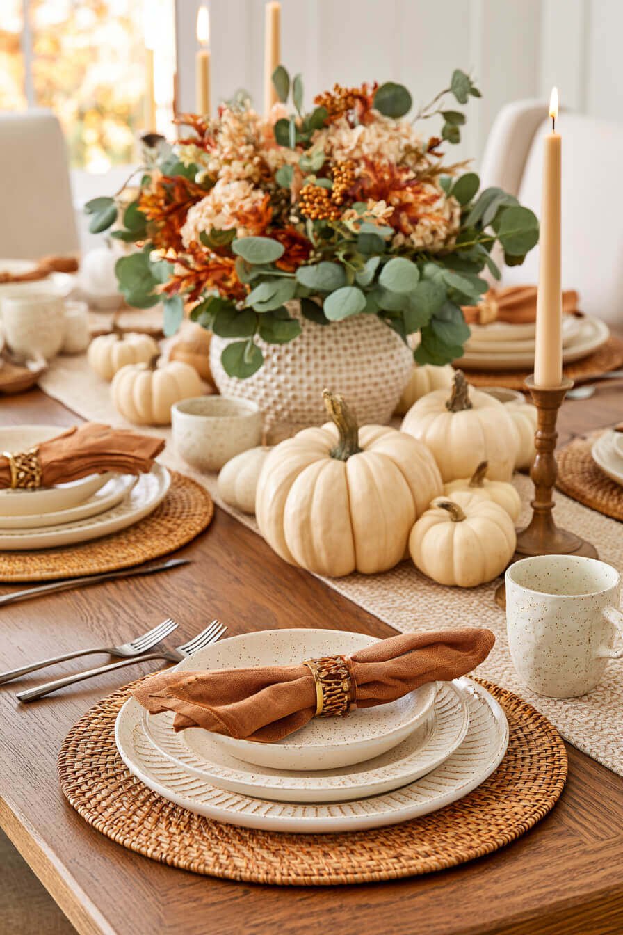 27 Cozy Fall Table Decor Ideas