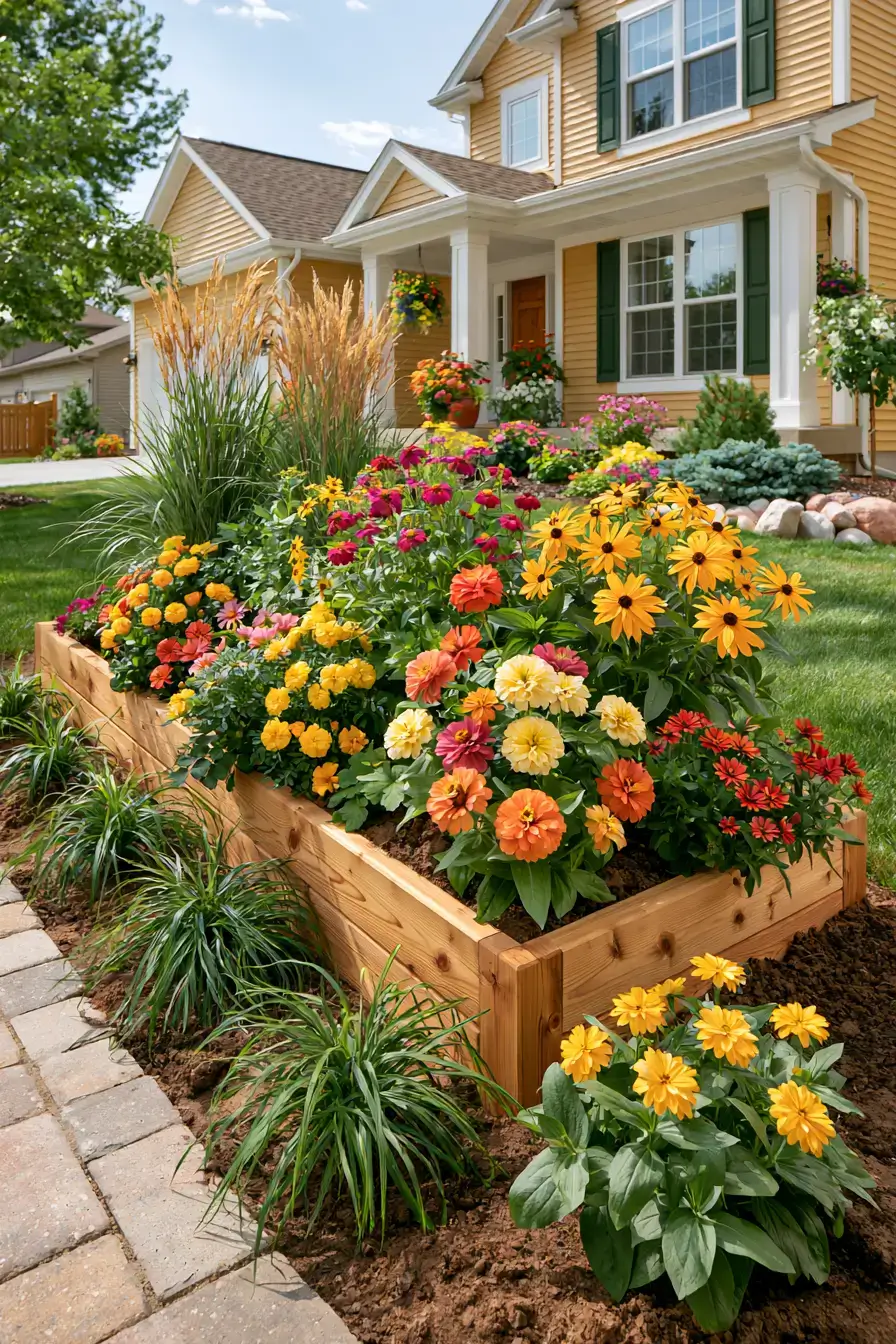 27 Beautiful Front Garden Ideas For Charming Curb Appeal