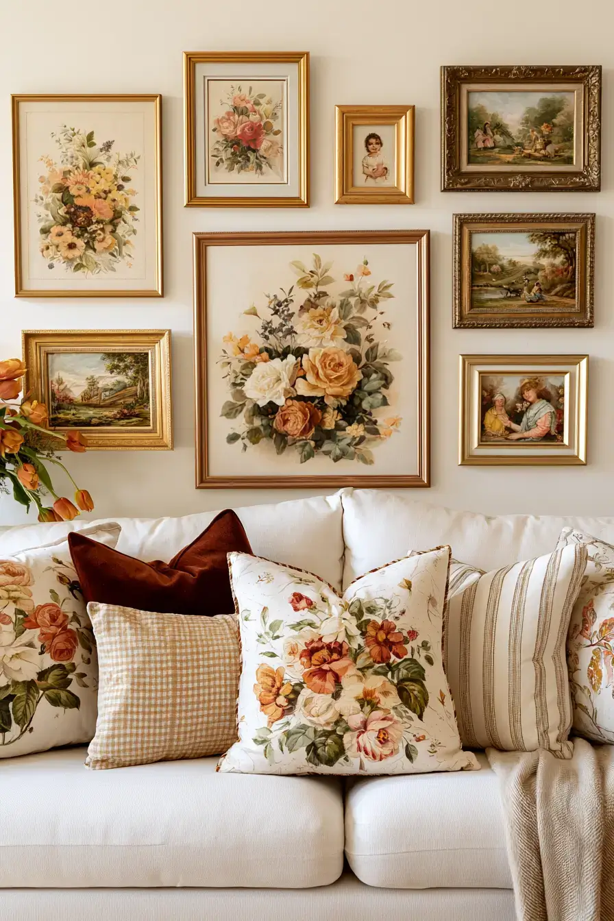27 Beautiful Grandmillennial Living Rooms