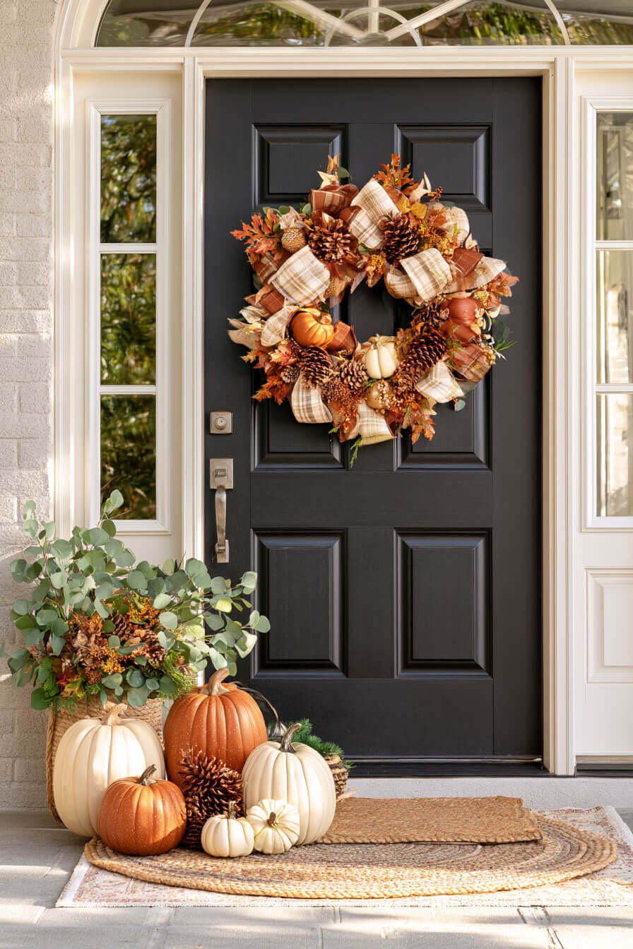 27 Affordable Thanksgiving Door Decorations