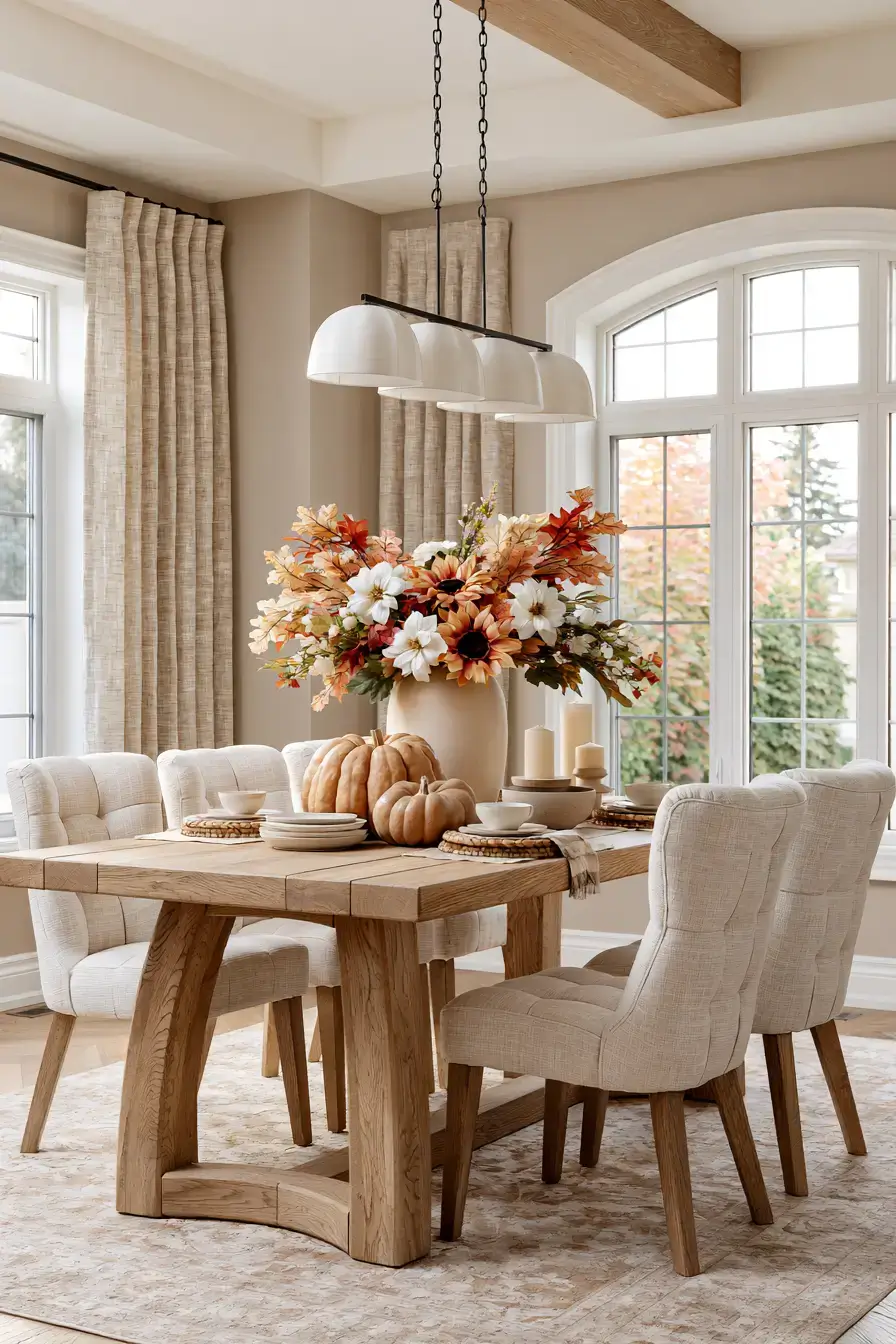 27 Fall Dining Table Decor Ideas For Cozy Seasonal Gatherings