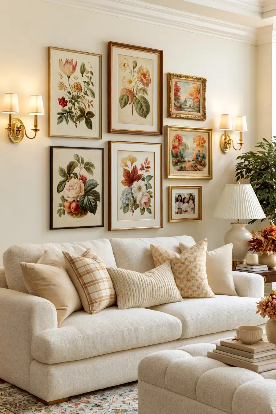 27 Cozy Fall Living Room Ideas For Warm Autumn Style