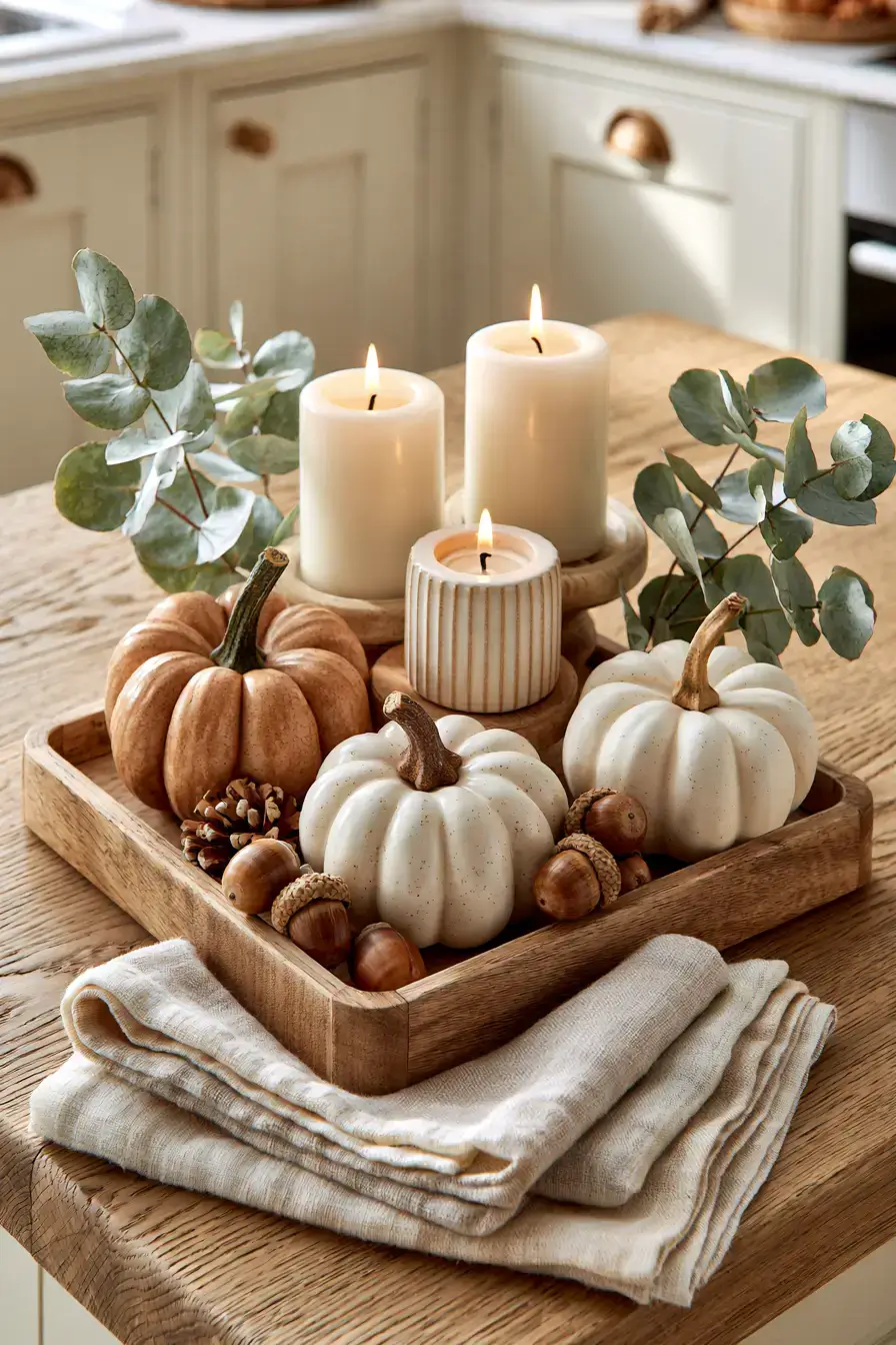 27 Fall Kitchen Island Decor Ideas For Cozy Seasonal Style