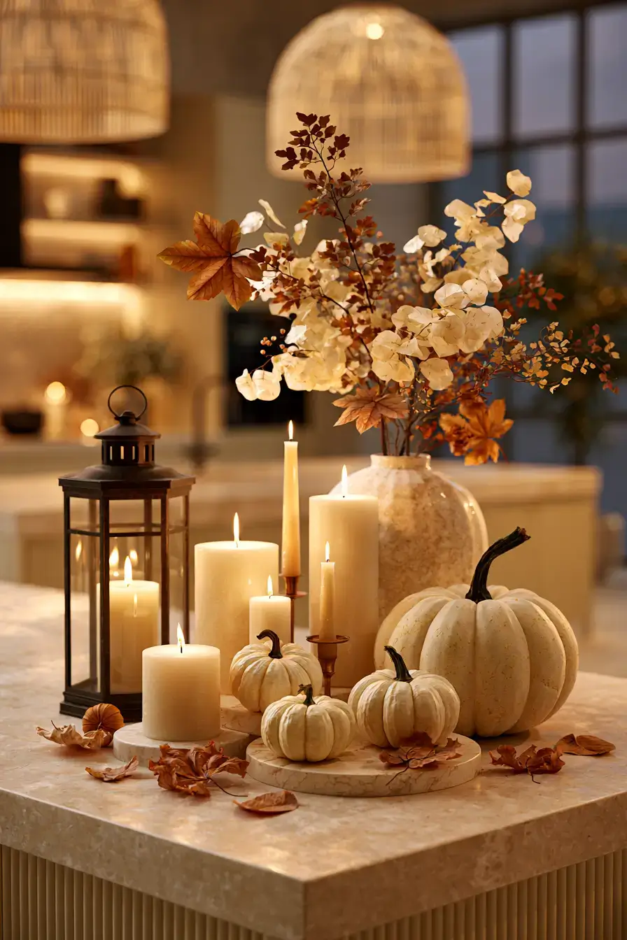 27 Fall Kitchen Island Decor Ideas For Cozy Seasonal Style