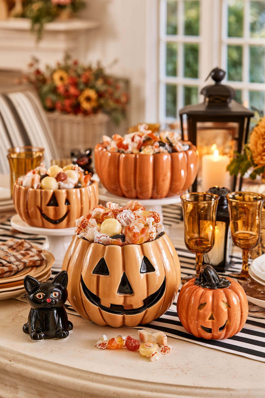 27 Enchanting Vintage Halloween Decorating Ideas