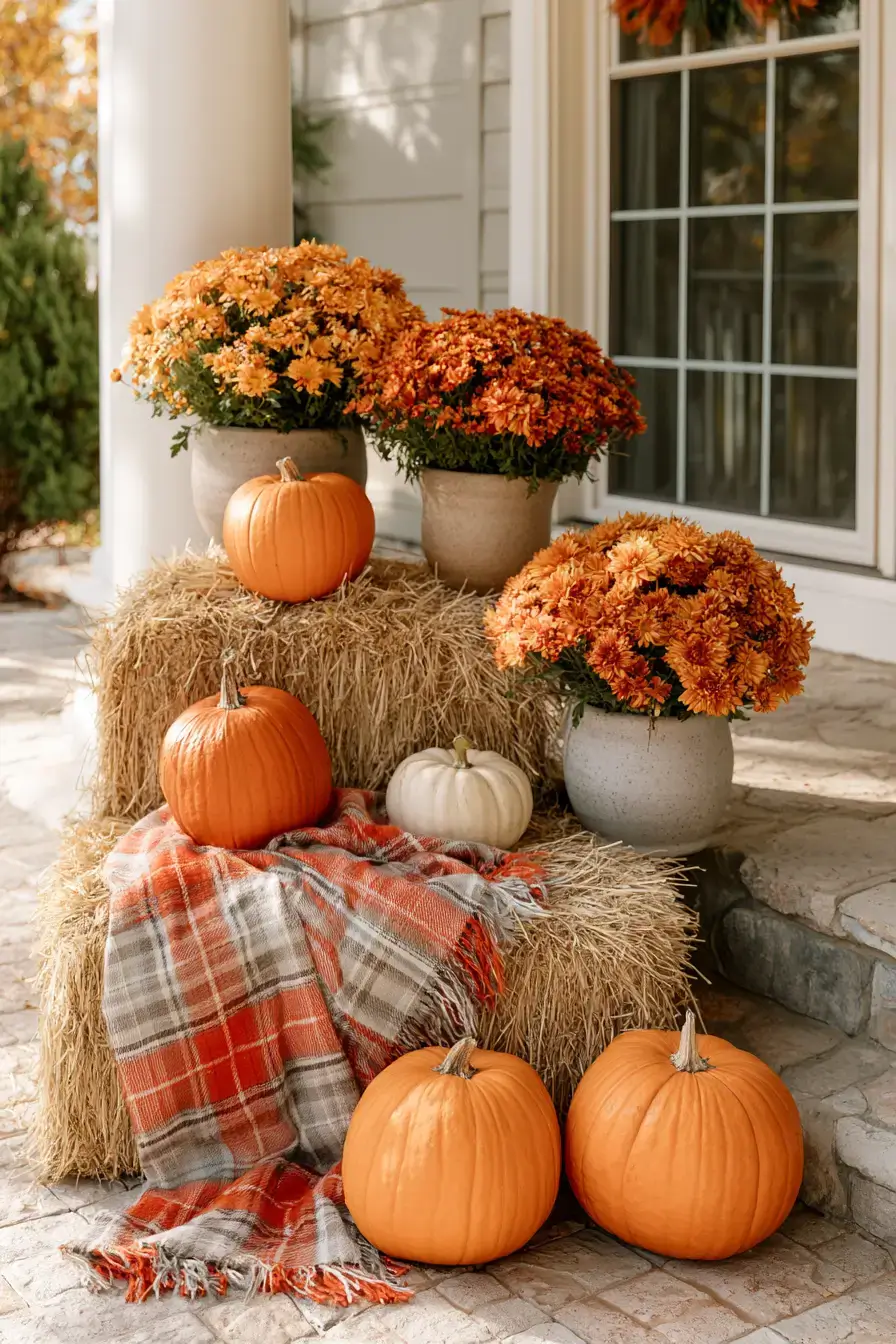27 Cozy Harvest Porch Decor