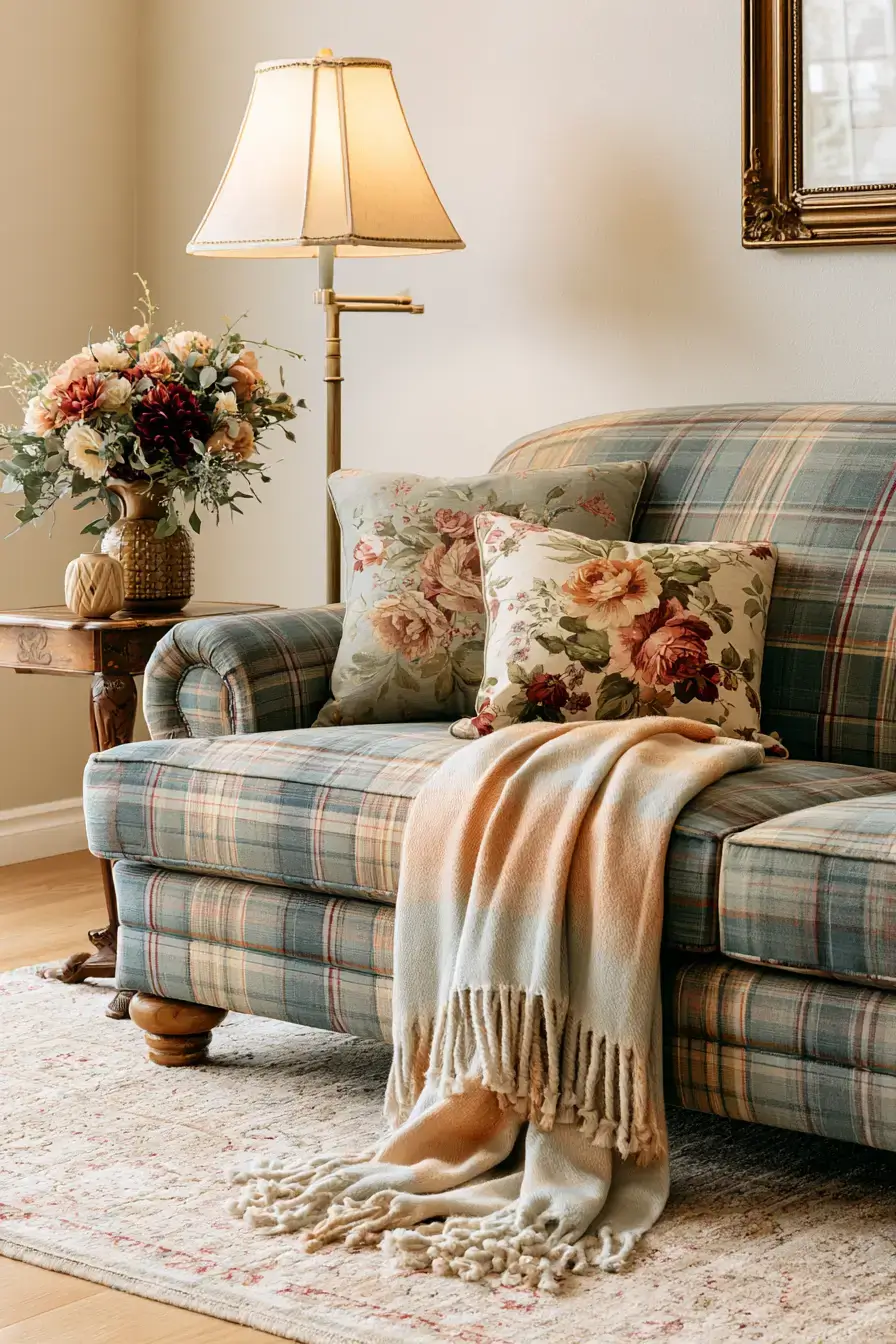 27 Beautiful Grandmillennial Living Rooms