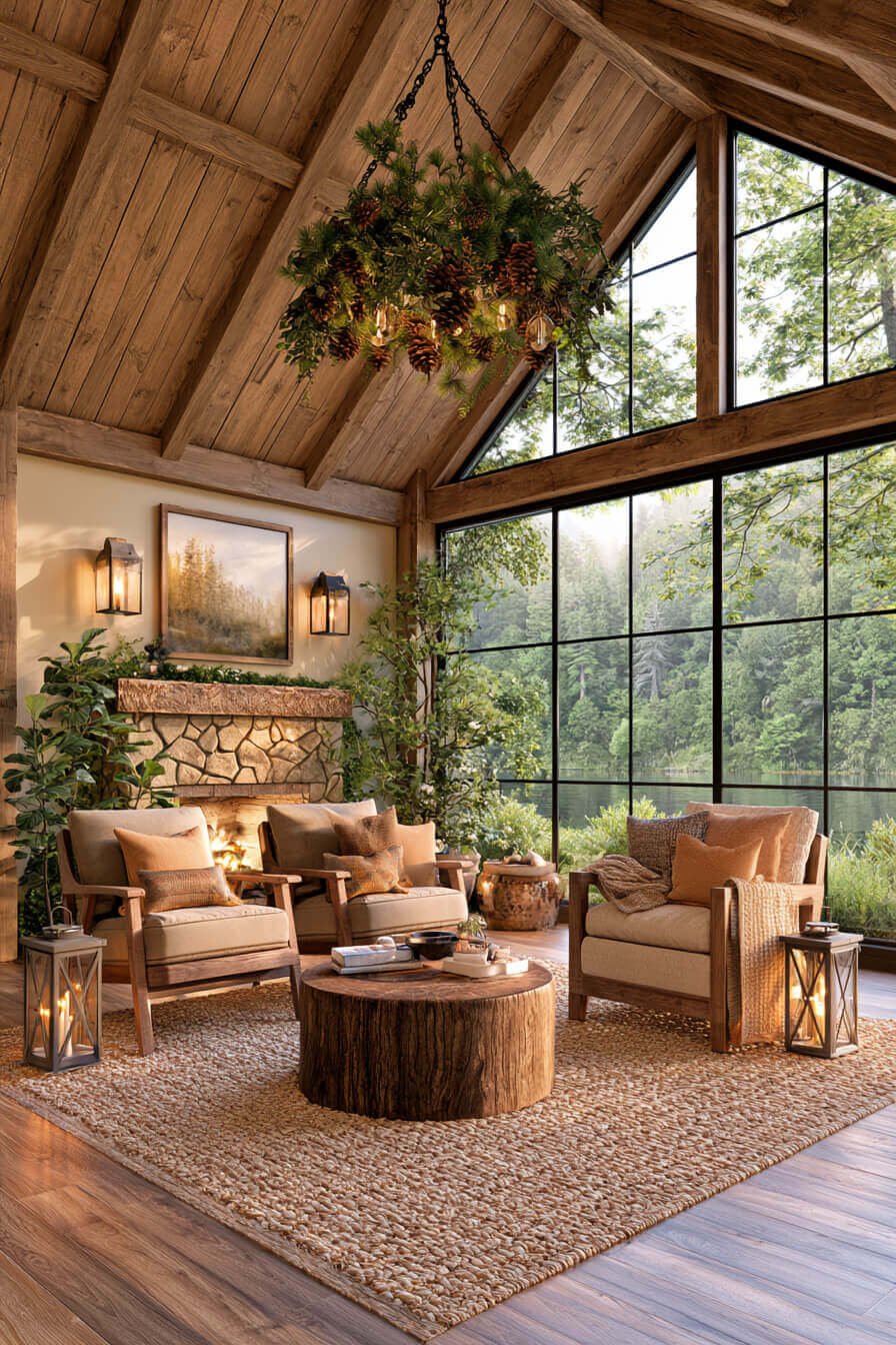 27 Relaxing Lake Cabin Decorating Ideas