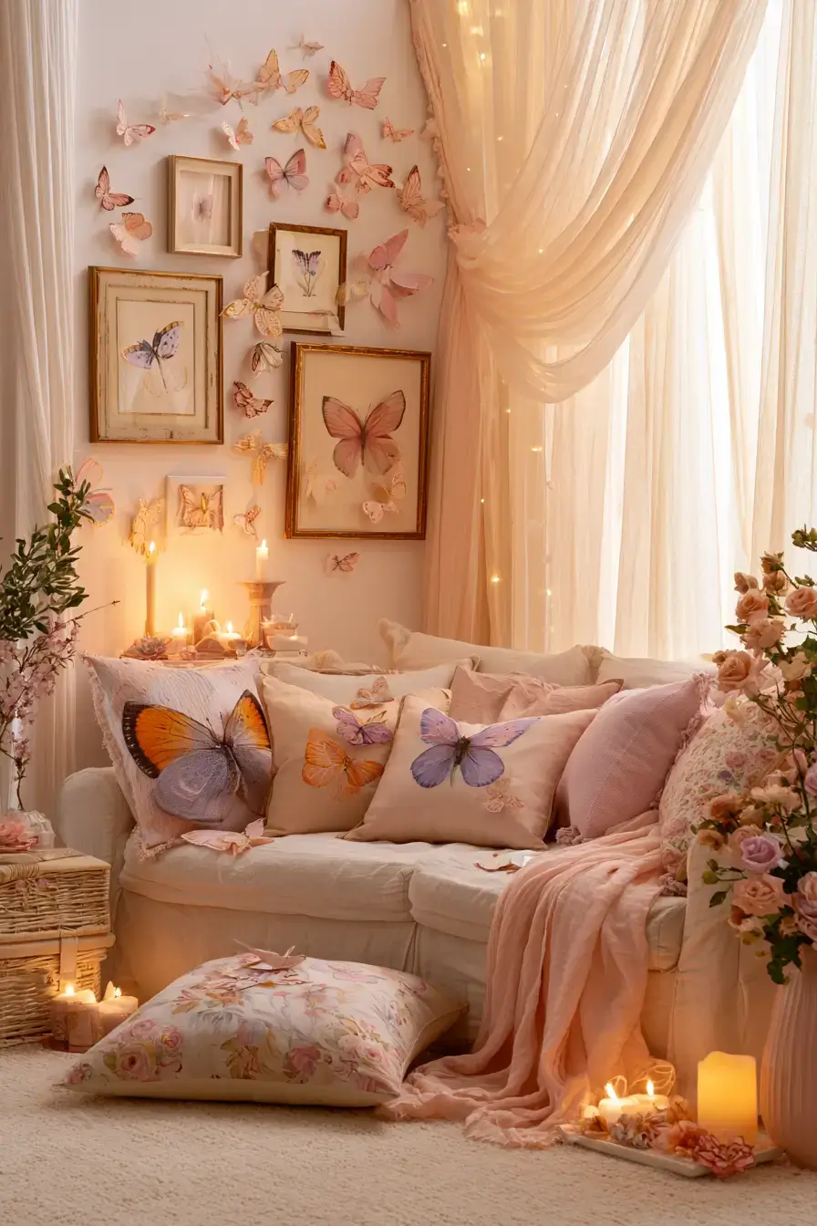 27 Beautiful Fairycore Living Rooms