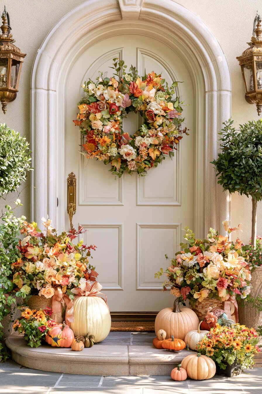 27 Affordable Thanksgiving Door Decorations