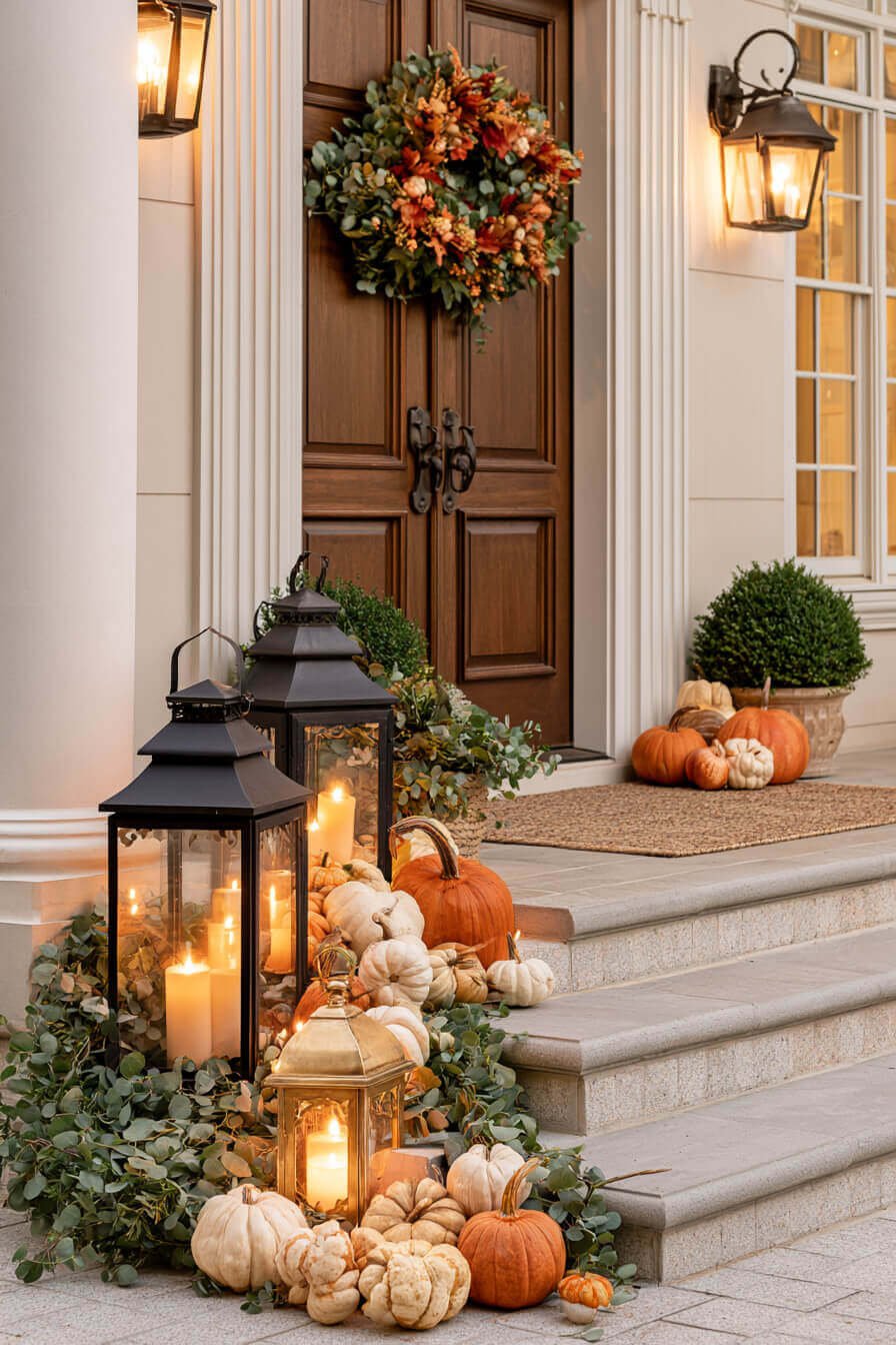 27 Beautiful Autumn Front Porch Decor Ideas