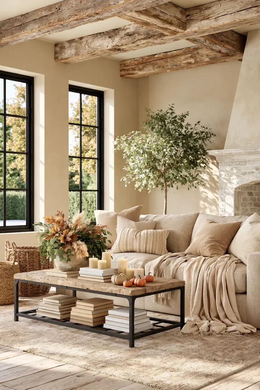 27 Cozy Fall Living Room Ideas For Warm Autumn Style