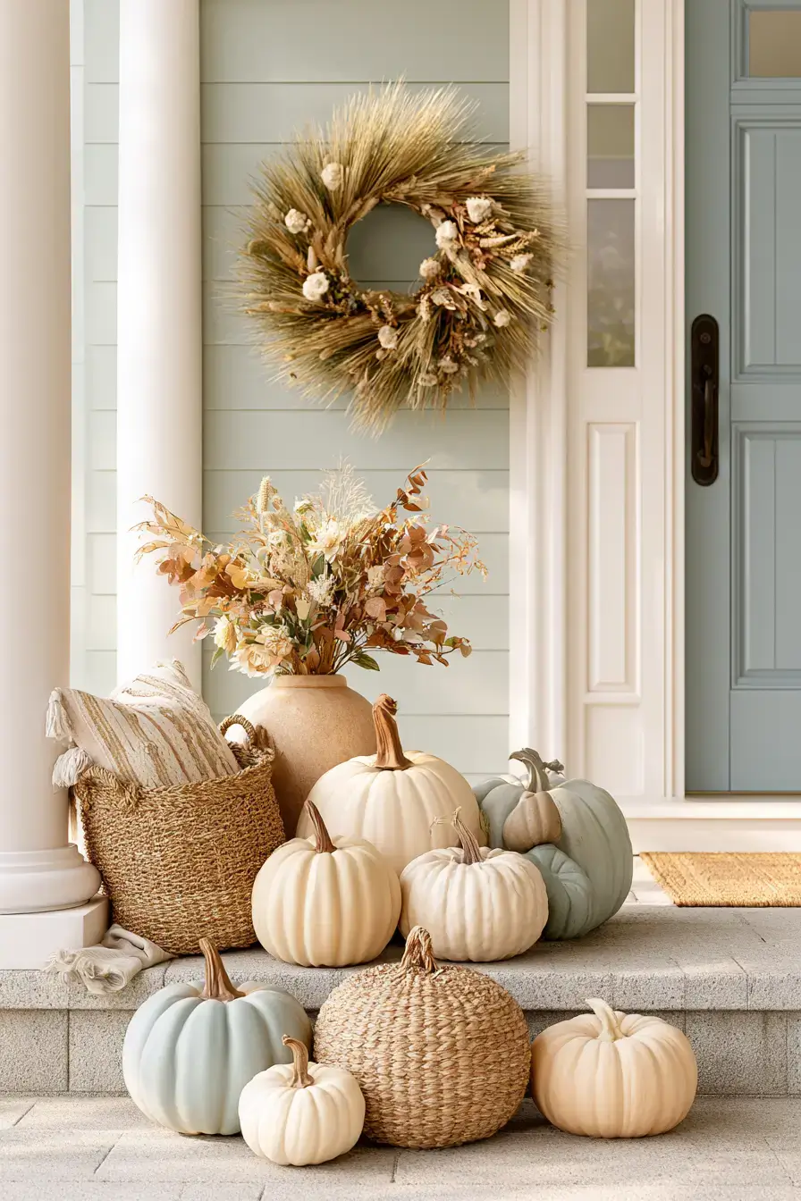 27 Cozy Harvest Porch Decor