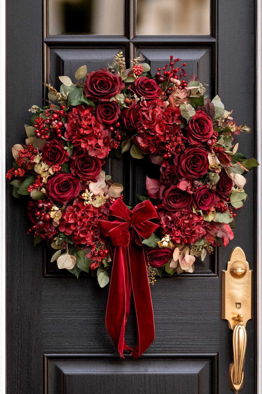 27 Modern Fall Wreaths For Stylish Homes