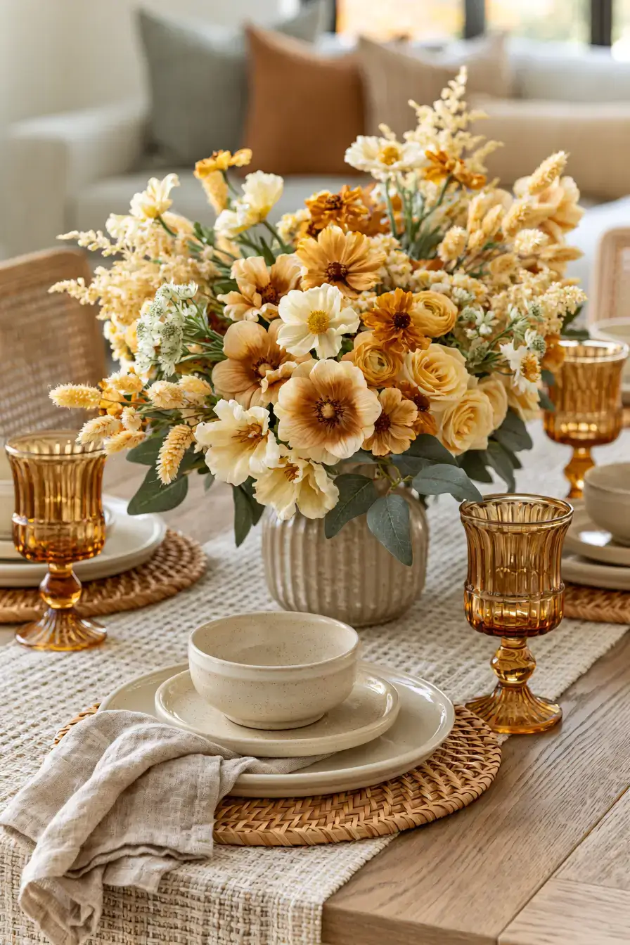 27 Fall Dining Table Decor Ideas For Cozy Seasonal Gatherings