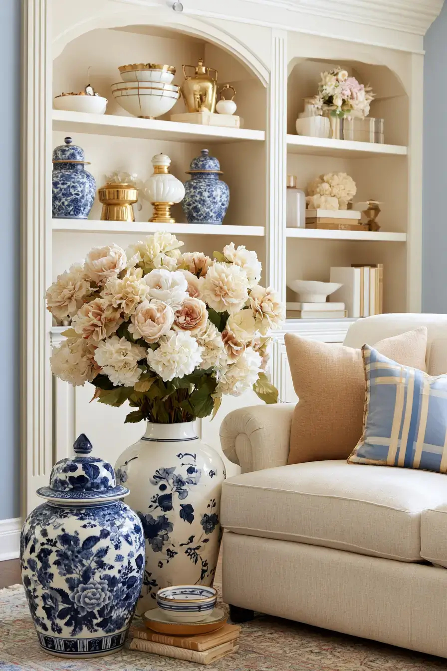 27 Beautiful Grandmillennial Living Rooms