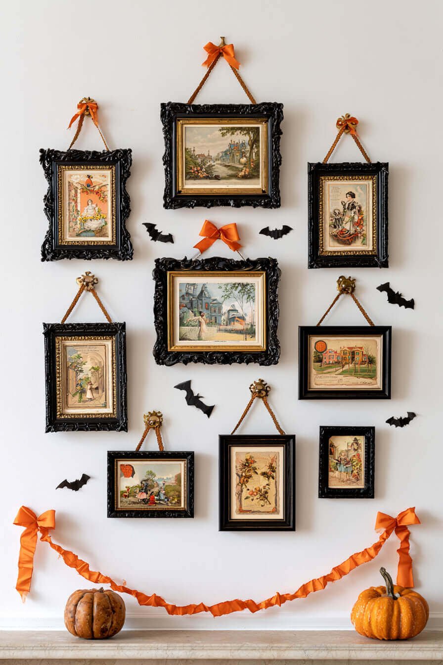 27 Enchanting Vintage Halloween Decorating Ideas