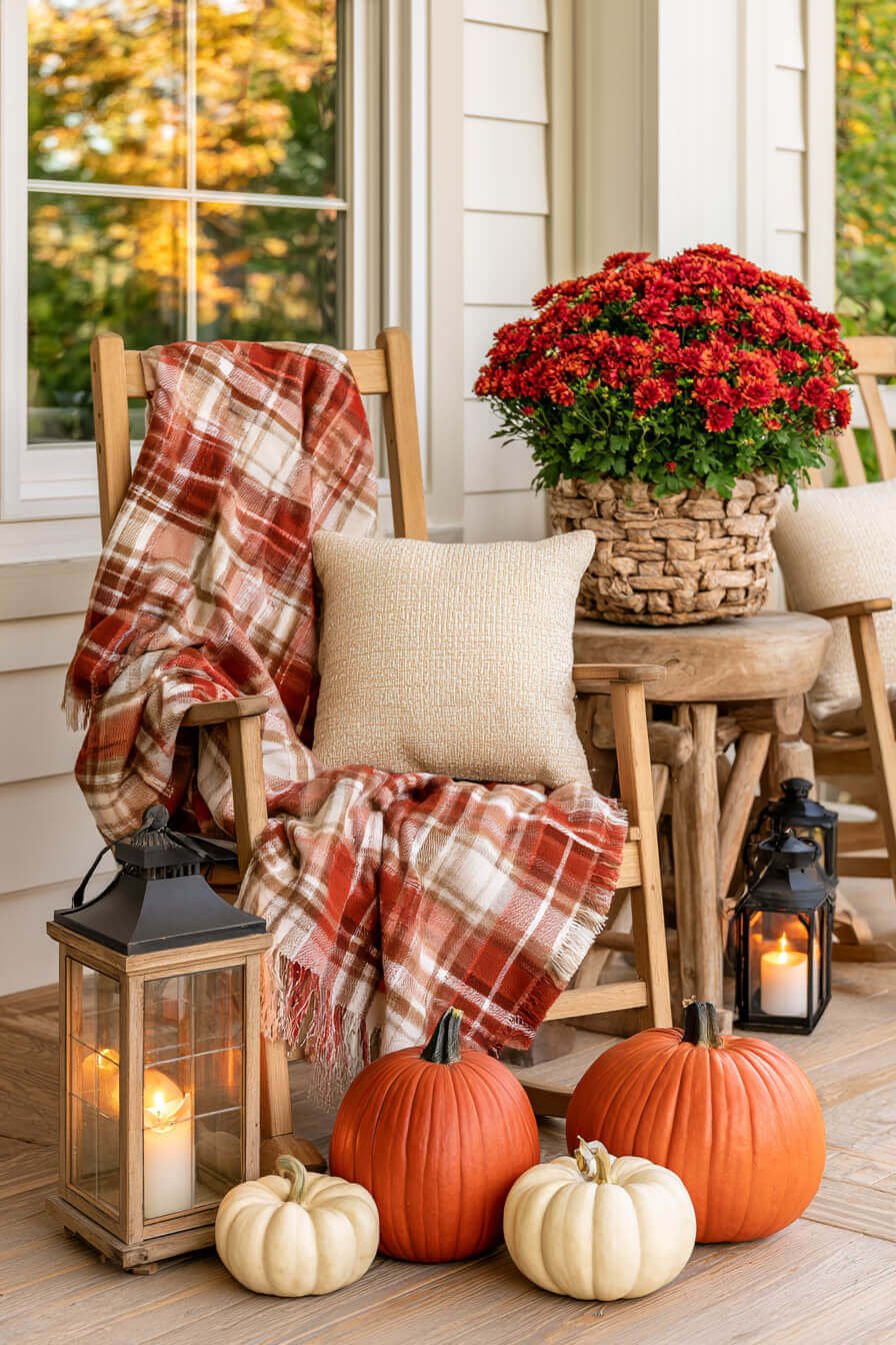 27 Creative Thanksgiving Porch Decor Inspirations