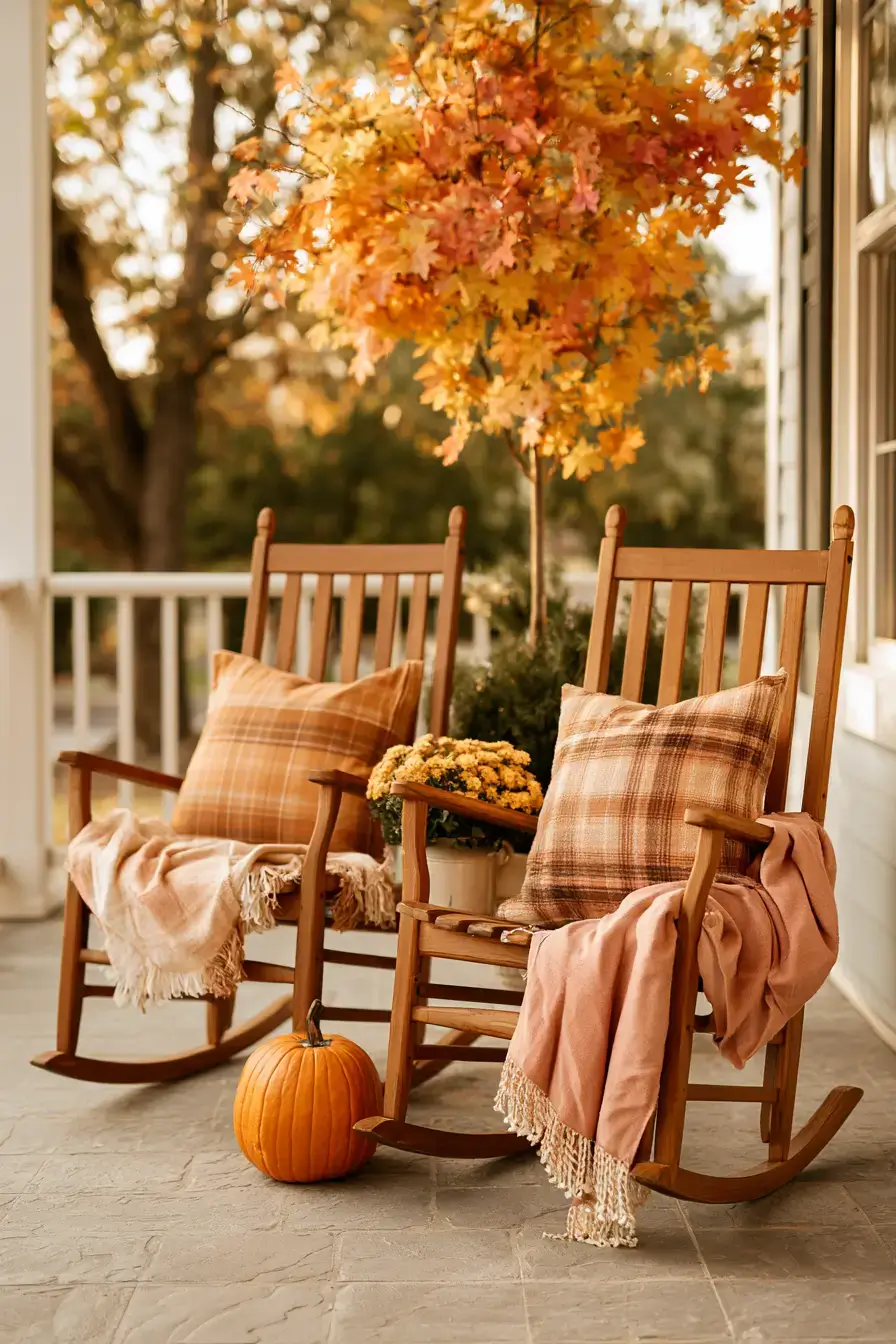 27 Cozy Harvest Porch Decor