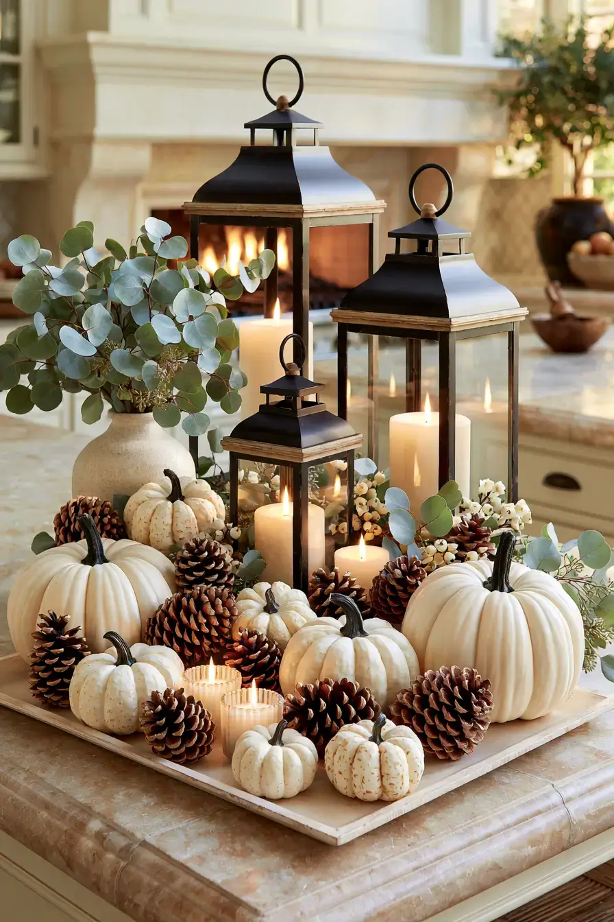 27 Fall Kitchen Island Decor Ideas For Cozy Seasonal Style